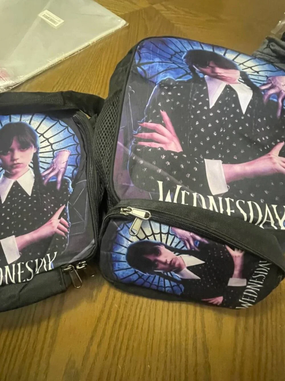 Wednesday Addams 3-Piece Backpack Set